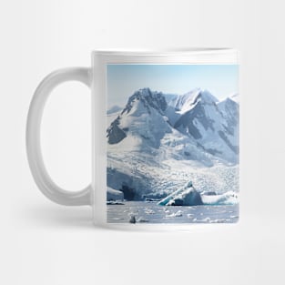 Cierva Cove with Glaciers & Iceberg Mug